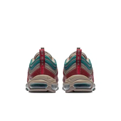 Nike Air Max 97 'light Taupe Geode Teal Team Red' In Multi