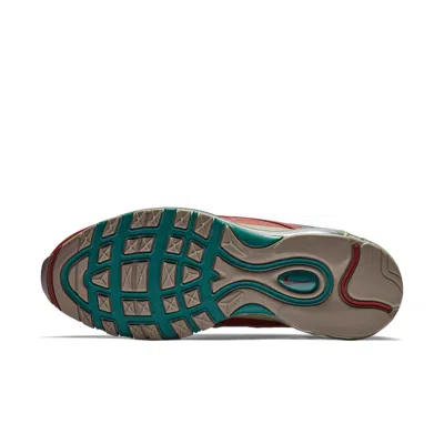Nike Air Max 97 'light Taupe Geode Teal Team Red' In Multi