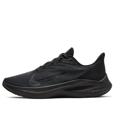 Nike (wmns)  Air Zoom Winflo 7 'black Anthracite' In Black