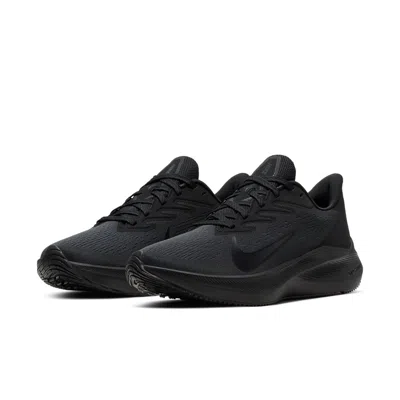 Nike (wmns)  Air Zoom Winflo 7 'black Anthracite' In Black