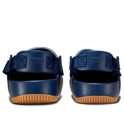 Nike Calm Mule 'navy Gum' In Black