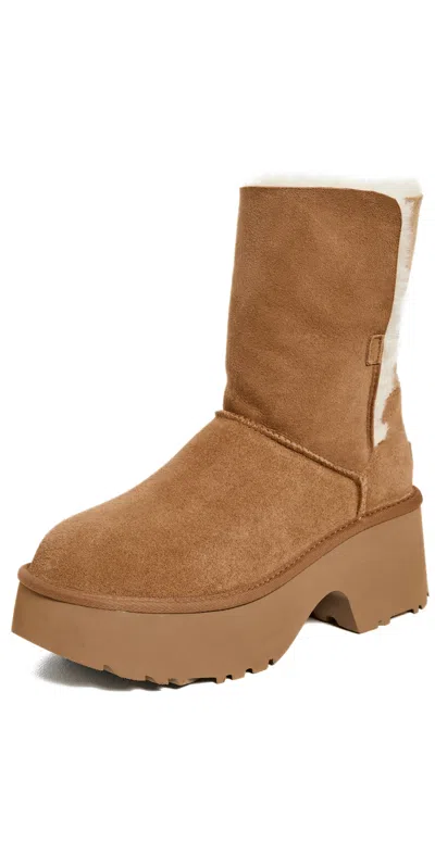 Ugg Chestnut Classic Esmee Boots In Brown