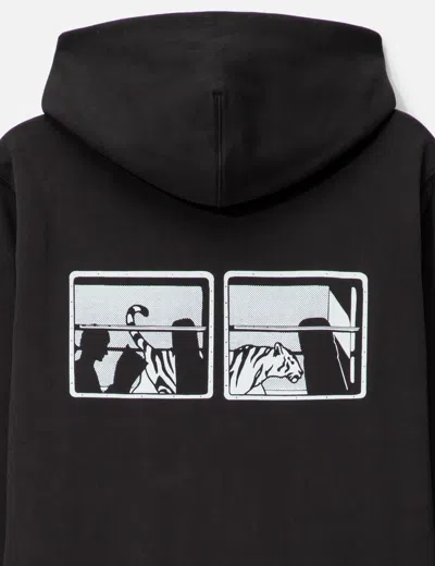 Kenzo ' City' Full-zip Hoodie In Black