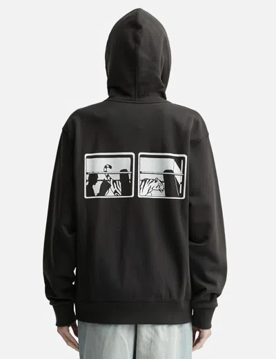 Kenzo ' City' Full-zip Hoodie In Black