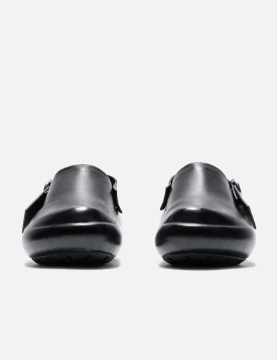 Jil Sander Leather Clogs In Multi