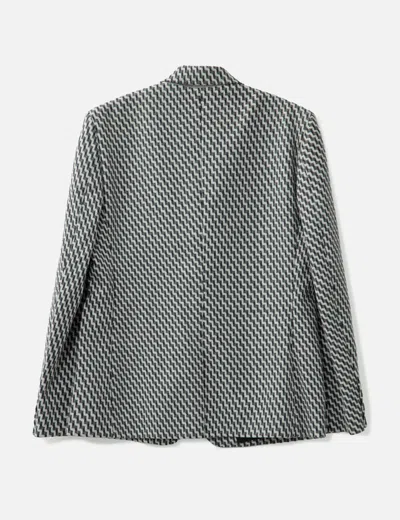 Raf Simons Wool Blazer In Gray