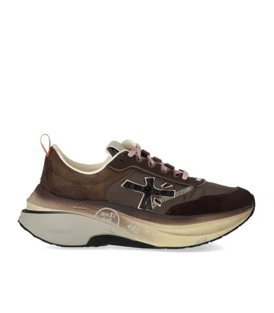 Premiata Hill 7896 Sneaker In Brown