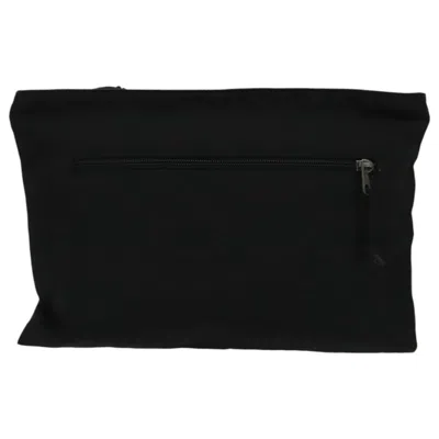 Pre-owned Balenciaga Black Canvas Clutch Bag ()
