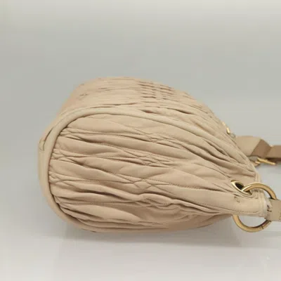 Pre-owned Bally Beige Leather Shoulder Bag ()