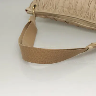 Pre-owned Bally Beige Leather Shoulder Bag ()