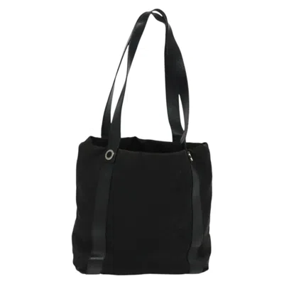 Pre-owned Bulgari Black Canvas Tote Bag ()