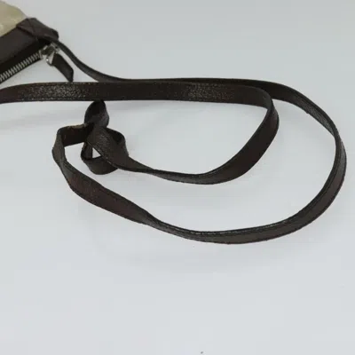 Pre-owned Bulgari Bvlgari Bvlgari Beige Canvas Shoulder Bag ()