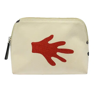Pre-owned Bulgari White Canvas Clutch Bag ()