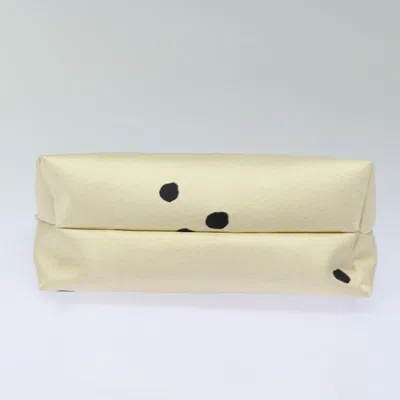 Pre-owned Bulgari White Canvas Clutch Bag ()