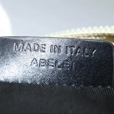 Pre-owned Bulgari White Canvas Clutch Bag ()