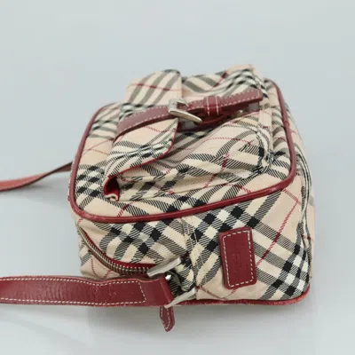 Pre-owned Burberry Blue Label Beige Canvas Shoulder Bag ()