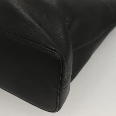 Pre-owned Burberry Black Leather Tote Bag ()