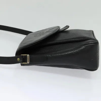 Pre-owned Burberry Blue Label Black Leather Shoulder Bag ()