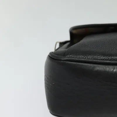 Pre-owned Burberry Blue Label Black Leather Shoulder Bag ()