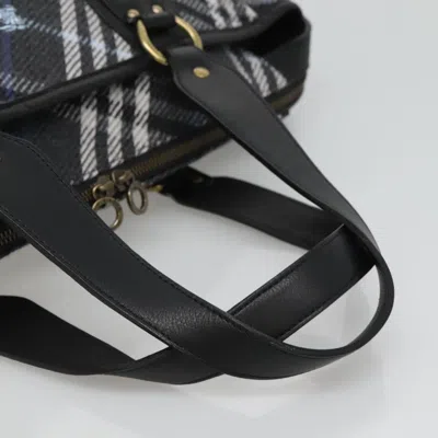 Pre-owned Burberry Blue Label Blue Wool Tote Bag ()