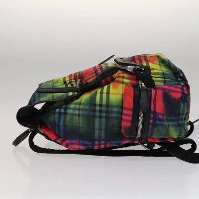 Pre-owned Burberry Multicolour Synthetic Backpack Bag ()