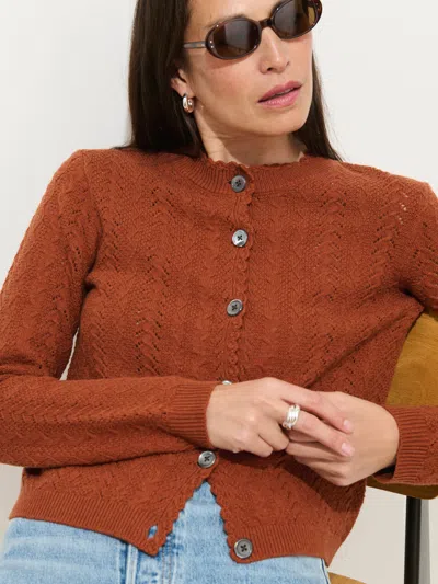 Alex Mill Annalise Sweater In Wool In Brown