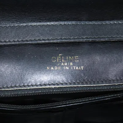 Pre-owned Celine Céline - Black Leather Shoulder Bag ()