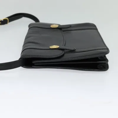 Pre-owned Celine Céline Black Leather Shoulder Bag ()