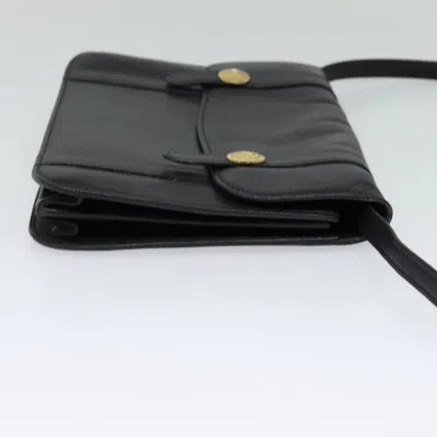 Pre-owned Celine Céline Black Leather Shoulder Bag ()