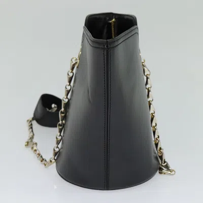 Pre-owned Celine Céline Black Leather Shoulder Bag ()