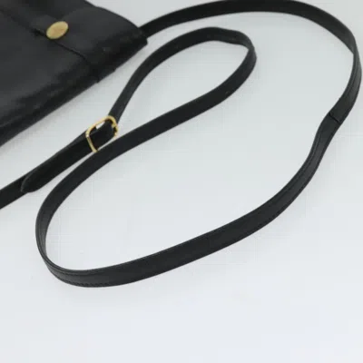 Pre-owned Celine Céline Black Leather Shoulder Bag ()