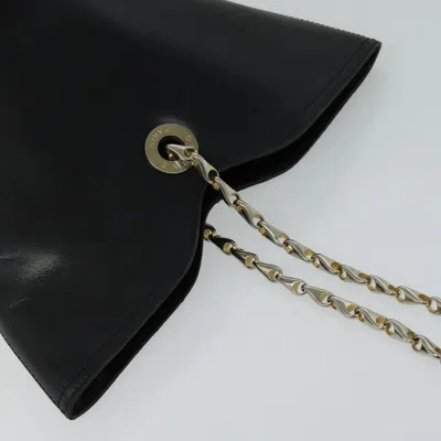 Pre-owned Celine Céline Black Leather Shoulder Bag ()