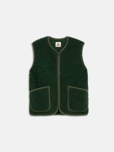 Alex Mill Coldbreaker Standard Vest In Green