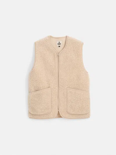 Alex Mill Coldbreaker Standard Vest In Neutral