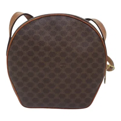 Pre-owned Celine Céline Brown Canvas Shoulder Bag ()