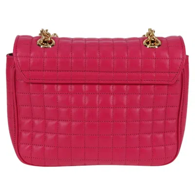 Pre-owned Celine Céline C Bag Pink Leather Shoulder Bag ()