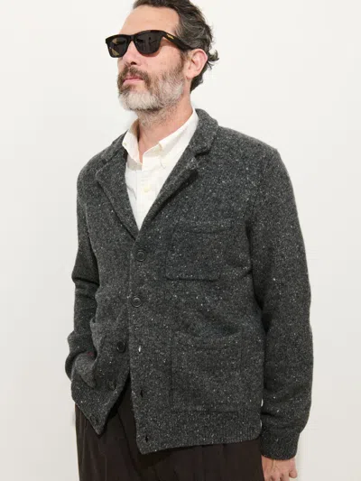 Alex Mill Donegal Mitchell Cardigan In Gray