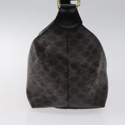 Pre-owned Celine Céline Macadam Brown Canvas Shoulder Bag ()