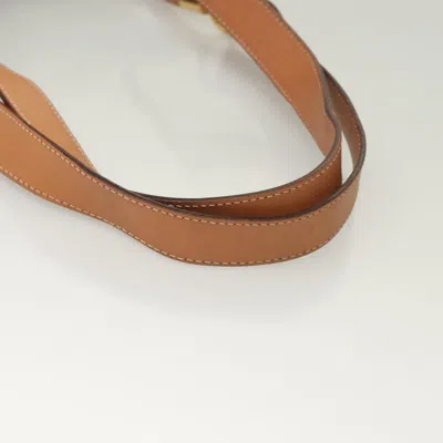 Pre-owned Celine Céline Macadam Brown Canvas Shoulder Bag ()