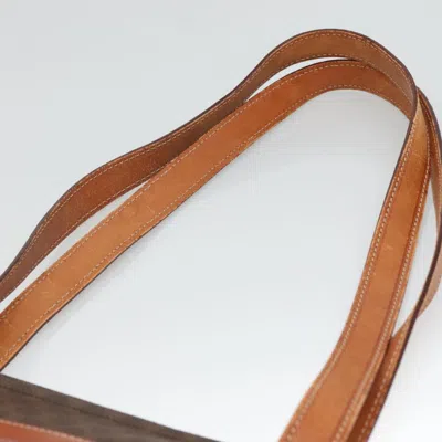 Pre-owned Celine Céline Macadam Brown Canvas Tote Bag ()