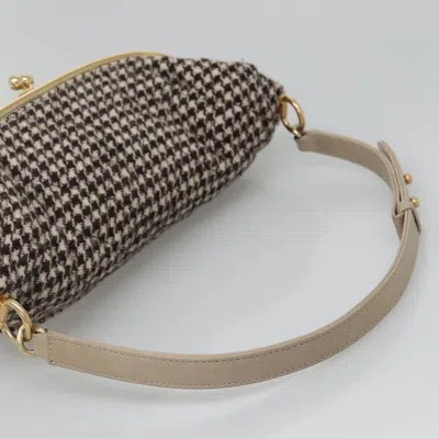 Pre-owned Chanel - Grey Wool Shoulder Bag ()