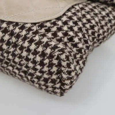 Pre-owned Chanel - Grey Wool Shoulder Bag ()