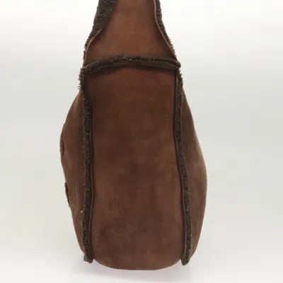 Pre-owned Chanel Cc Brown Suede Shoulder Bag ()
