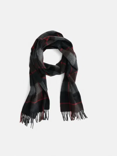 Alex Mill Joshua Ellis Paid Scarf In Cashmere In Gray