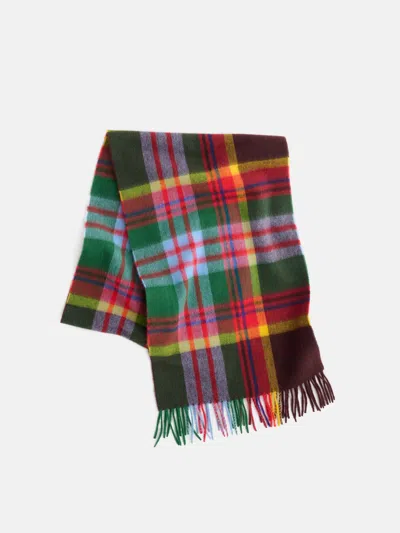 Alex Mill Joshua Ellis Plaid Scarf In Cashmere In Multi