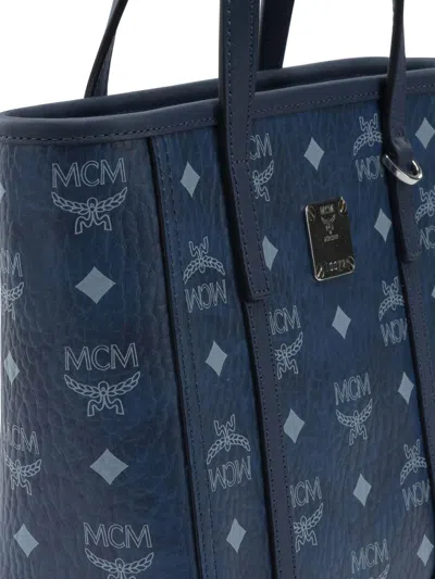Mcm Shoulder Bag "toni" In Blue