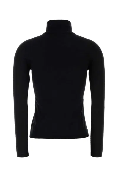 Max Mara Black Cashmere Means Sweater In Black