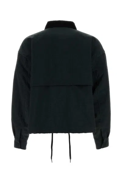 Refrigiwear Bottle Green Nylon Tobias Jacket In Green