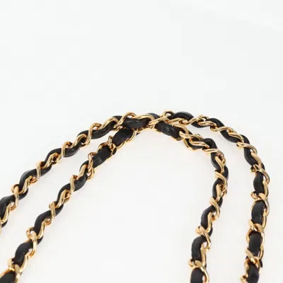 Pre-owned Chanel Shopping Black Leather Tote Bag ()