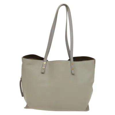 Pre-owned Chloé Grey Leather Tote Bag ()